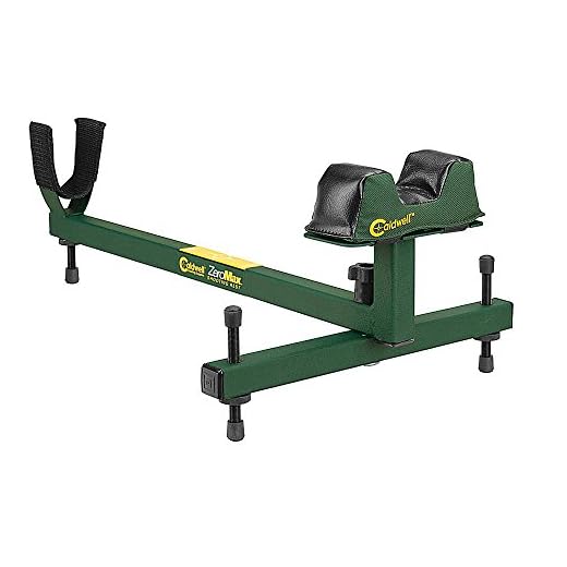 Caldwell Zeromax Adjustable Ambidextrous Rifle Shotgun Gun Shooting Rest for Outdoor Range