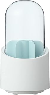 فرشاة فخمة360 (لون البينك/الأزرق) 💄💅🏻 (7 خانة) ❤️- منظم ميكب فاخر 💄🌟- اكريليك ممتاز، عملي وشيك بتصميم دوار 💖- (عالية ا - من جينيريك