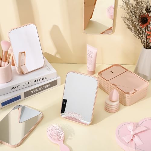 12 Piezas Espejos de Maquillaje Plegables para Spa miniatura 3