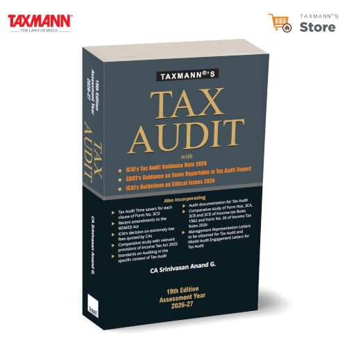 Taxmann's Tax Audit [Assessment Year 2026-27] – Treats Audit as a...