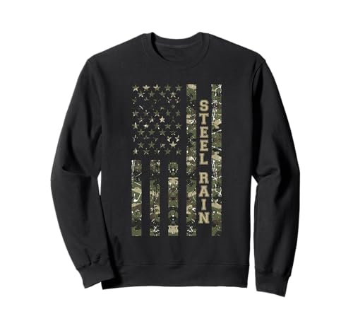 Steel Rain Distressed USA Flag Patriotic Camo Design �g���[�i�[