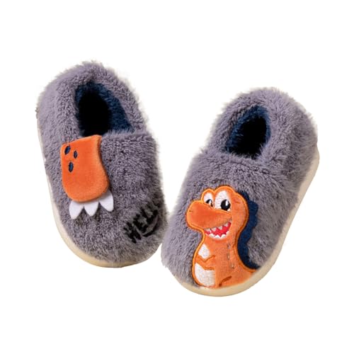 Toddler Warm Winter House Slippers Baby Boys Girls Indoor Home Slippers Cozy Lightweight Non-Slip Shoes for Girls