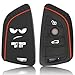 Produktbild FOAMO Autoschlüssel Hülle kompatibel mit BMW 3-4-Tasten (nur Keyless-Go) - Silikon Schutzhülle Cover Schlüssel-Hülle in Don't Touch My Key