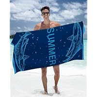 Dreamscene Asciugamano da spiaggia a righe con bordo nappa, piscina, nuoto, adulti, bambini, corda per vacanze, viaggi, campeggio, 71 x 152 cm, colore: grigio antracite