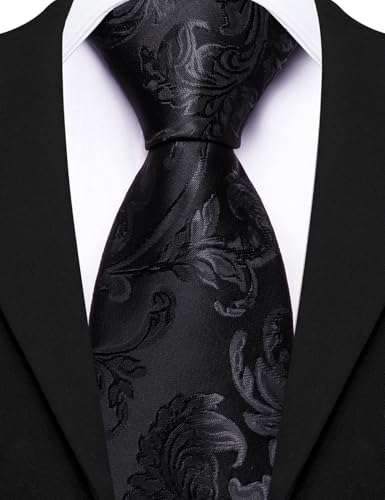 Image of Barry.Wang Men's Suit Vest Tie Bowtie Set Formal Silk Paisley Waistcoat Hanky Cufflinks Lapel Pin Set Wedding Party 7PCS