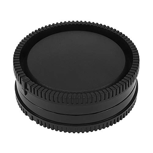 Kit de Tapa para Cuerpo y Tapa Trasera de Lente Haoge para Montura Sony E NEX miniatura 2