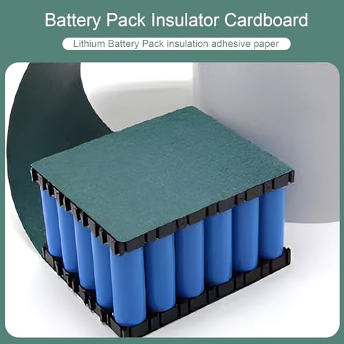 Image of Electrical Insulating Adhesive Paper 200mm(7.9in) Width 3M Length Self Adhesive, Battery Pack Insulator Film Gasket for 18650 21700 26650 Battery Pack, 0.2mm Thickness, Green
