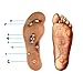 STCORPS7 Slim Fast Acupressure Slimming Insoles Pad Foot Massager Magnetic Massage Insole Foot Cushion Therapy Weight Loss 24cm (Women)