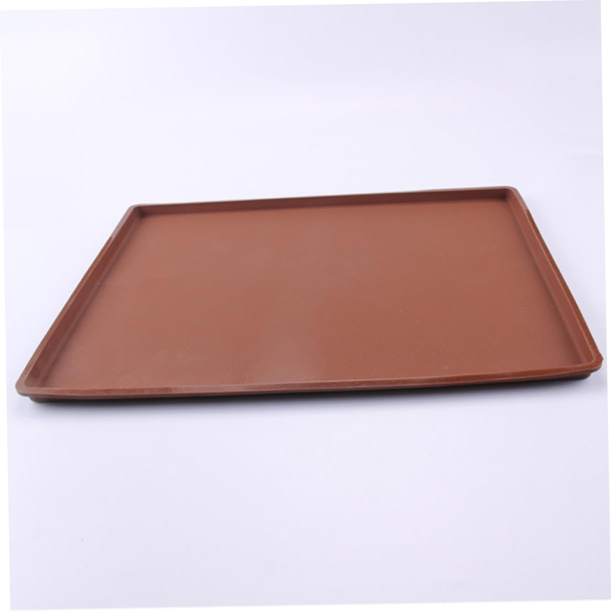 Tapete de Silicona para Hornear L 25874 de Grado Alimentario | Color Marrón, Limpieza Sencilla y Apto para Lavavajillas, para Chocolates y Merengues DIY