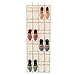 Simplized Over The Door Hanging Shoe Organizer | 24-Pocket Holder Rack with Breathable Mold-Resistant Fabric and Hooks | Space-Friendly Storage for Shoes, Hair Accessories, Craft Supplies and More
