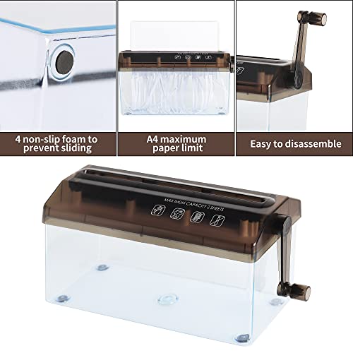 Distruggidocumenti manuale - Utensile da taglio