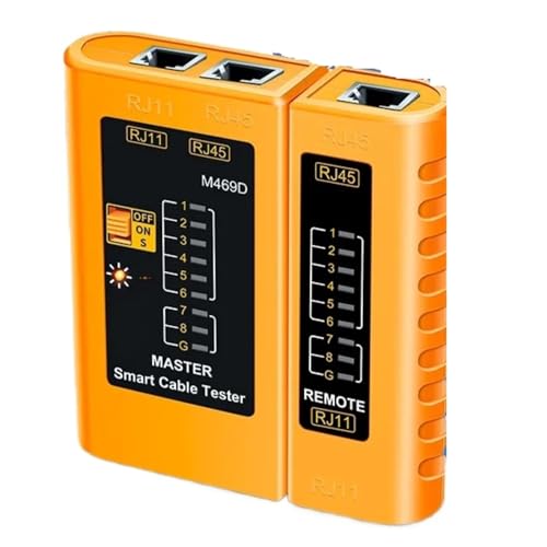 Evita cortes de red con el comprobador de cable LAN ligero de 10W