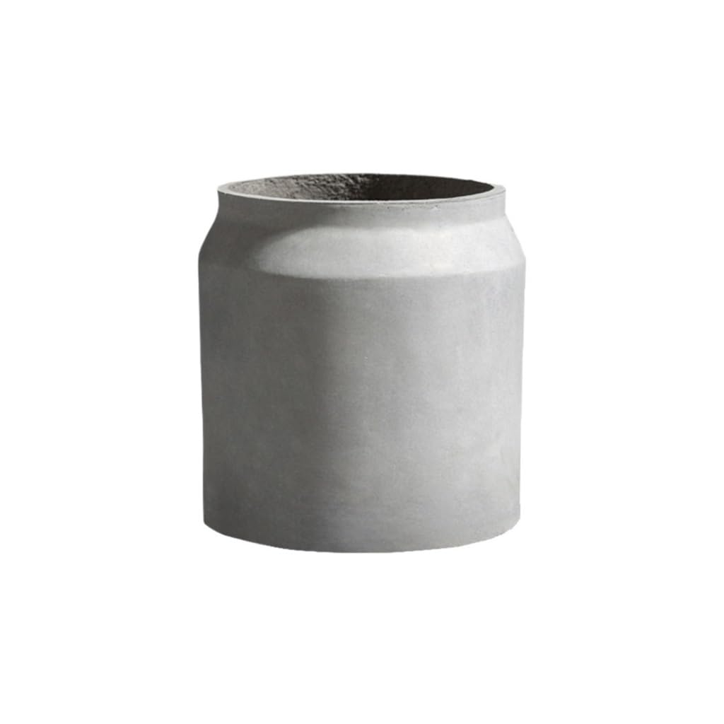 Gelasige A Flower Pots Clay Pot Flower Pot Balcony Courtyard Hotel Landscape Pot Small Diameter Round Cement Flower Pot Outdoor Flower Pots