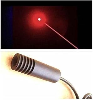 18x45mm LED 660nm 200mW Red Diode Laser Dot Module AC/ Driver in & 3-5V