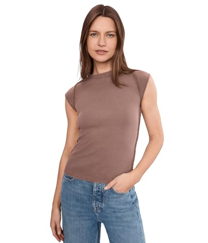 Free People, Womens, Ever Had Tee, Brunette, X-Small
