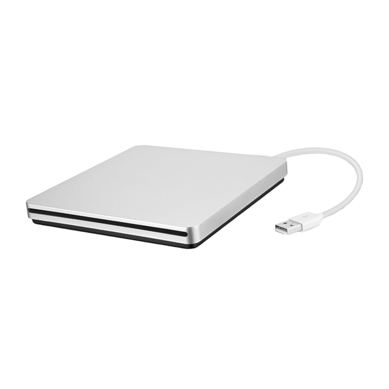 Graveur de DVD externe argenté avec interface rapide USB - 8