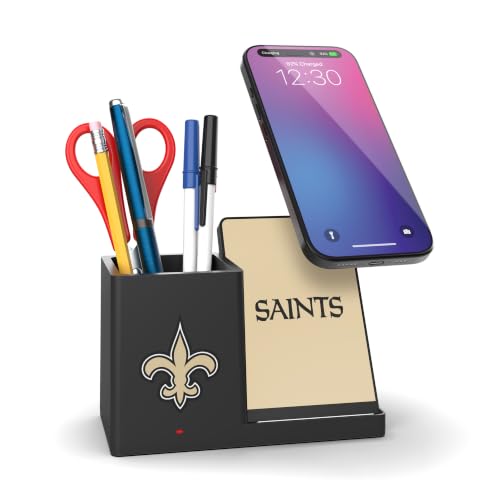 SOAR NFL Wireless Charging Desk Organizer