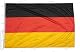 Deutschlandflagge 150×100 cm aus Polyester für den Außeneinsatz