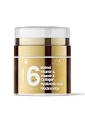 mivida Advanced Retinol Cream for Face & Neck | 6-in-1 Anti-Aging Moisturizer with Collagen, Hyaluronic, Vit C & E | Firms, Reduces Wrinkles, Fine Lines & Dark Spots | Daily Face Cream 1.7floz