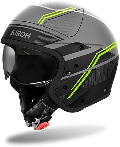 AIROH J 110 SLIM YELLOW MATT S
