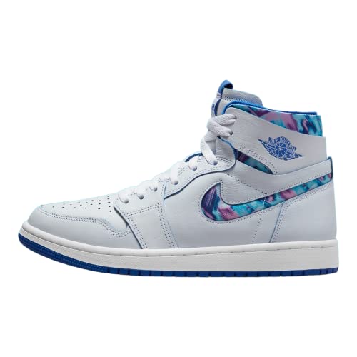 Nike Nike Air Jordan 1 ZM Air CMFT 2 DV1305308, Sports Shoes, White Hyper Royal Black, 6 US