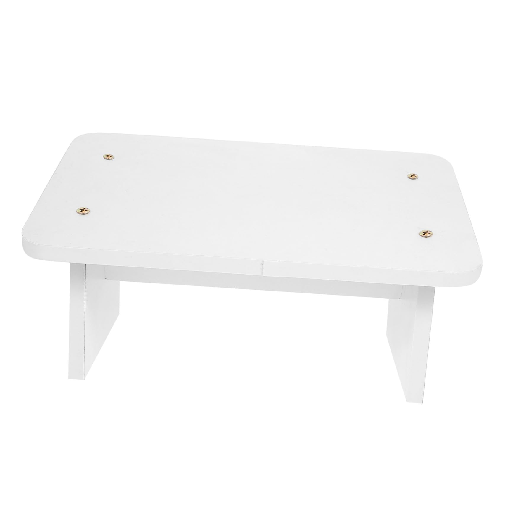 FOMIYES Sgabello Poggiapiedi Antistress in Legno 30 Cm Inclinazione Ergonomica, Poggiapiedi da Ufficio e Casa per Adulti, Supporto Anti-affaticamento per Postura Corretta