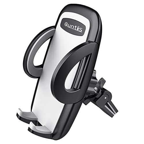 Cell Phone Holder for Car, Universal Car Holder Phone Mount, Quntis Car Air Vent Stand Cradle 360 Rotation