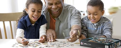 Image of YouTheFan NFL Purebred Fans 500pc Puzzle - A Real Nailbiter