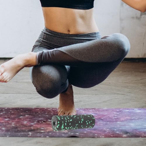 Sosoport Circle Roller Foam Roller para piernas, masajeador de columna para yoga, rodillo de entrenamiento para yoga, liberador muscular para fitness en casa miniatura 7