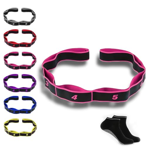 2026 �V�����t�B�b�g�l�X���W�X�^���X�o���h/�X�g���b�`�ƃ��K�s���e�B�X�p/8�Z�N�V�����̔ԍ��t���t�B�b�g�l�X���W�X�^���X�o���h/�ƒ�/�W��/�\���̃g���[�j���O�Ƌؗ͗p(Black Pink)