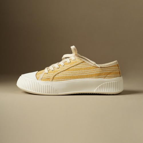 Image of Theater Wicked Brothers Lace-Up Sneakers for Women | Casual Shoes with Cushioned Insole