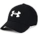 Produktbild Under Armour Herren Men's Blitzing 3.0 Capatmungsaktive Mütze mit Schirm, Schwarz/Weiß, L/XL