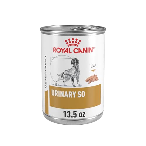 Royal Canin Veterinary Diet Canine Urinary SO Adult Loaf in Sauce Dog Food 13.5 oz (Pack of 24)