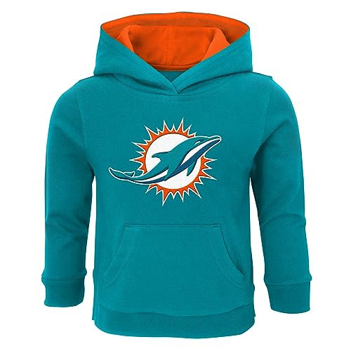 Outerstuff Toddler Aqua Miami Dolphins Prime Pullover Hoodie