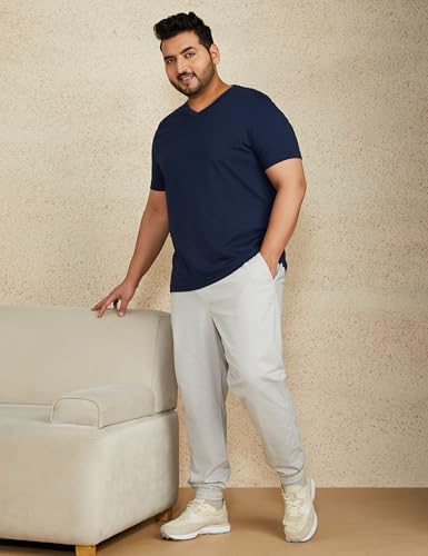 Image of Amazon Brand - Symbol Men's Stretchable Regular fit Jogger Pants | Chinos | Casual Trousers