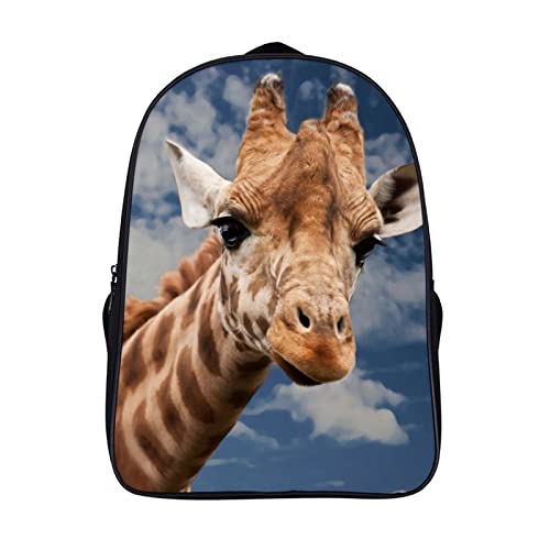 Sac à dos motif girafe 40x28x16cm pour soulager le dos de votre enfant