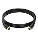 S-Video Cable 4 Pin Male 75 Ohm Patch Cord 6ft 12ft 25ft 50ft for DVD HDTV (6FT)