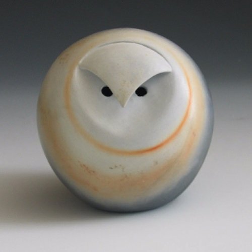 Small Ceramic Owl Figurine