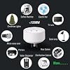 NineLeaf Garbage Disposal Switch with Magnetic, Garbage Disposal Button, Wireless Switch, 500ft Range, 15A/4000V, for Indoor Lamps and Household Appliances,1PK