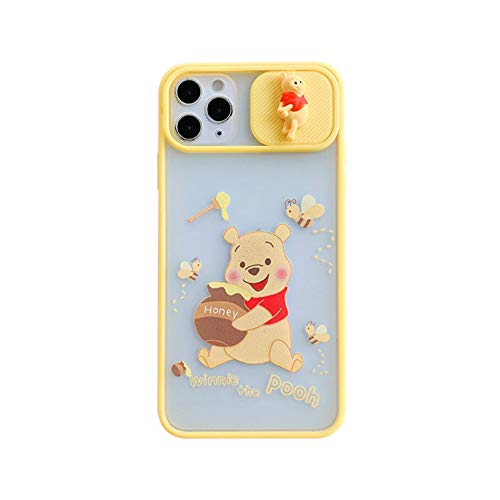 ディズニー くまのプーさん iphone12 / iphone12pro / iphone12mini / iphone12 Pro Max 対応 対応 コミック調 漫画 スマートフォン用ケース TPU素材 耐衝撃 落下防止 軽量 スリム 薄型 傷防止 可愛い スマホケース スマホカバー