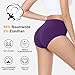 anqier Unterhosen Damen, 5er Pack Stretch Baumwolle Hohe Taille Slips Damen Atmungsaktiv Panties Weich Frauen Unterwäsche