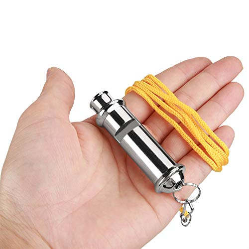Silbato de acero inoxidable para entrenamiento miniatura 3