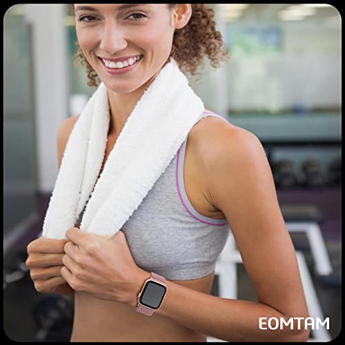 Eomtam 5 Pack Braided Stretchy Adjustable Straps Compatible For Apple Watch Band 38Mm 40Mm 41Mm 42Mm 44Mm 45Mm 46Mm 49Mm For Women Men ,Sport Elastic Nylon Cloth Wristbands For Iwatch Series 10 9 8 Se 7 6 5 4 3 Ultra 2/1 thumb #5