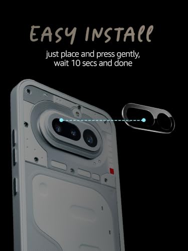 Image of Lensarmor Compatible with Nothing Phone 4a Camera Lens Protector (1 Pack) - Premium 9H Tempered Glass, Military-Grade Protection, Ultra-Clear Transparency & Case-Friendly Design