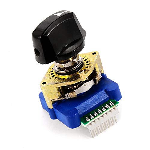 DCRS-01J Digital Code Rotary Switch Binary Encode with Plastic Knob for Industrial Control