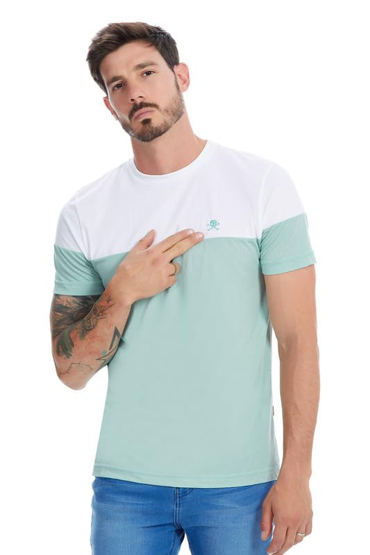 La mejor comparación de Playeras Bicolor comprados en linea. 17 Imagen adicional