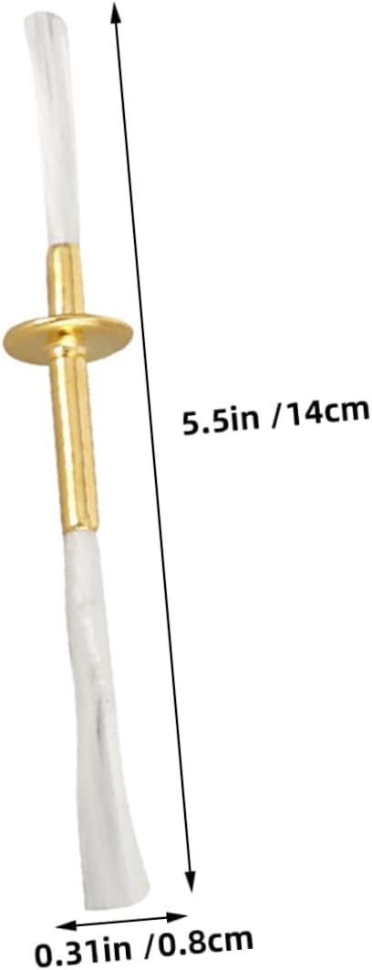 4pcs Wick Tube Lantern Burner Wicks Lamp Teaching Equipment Lamp Wick Oil Lamp Replacement Wick Oil Burner Wick Burner Wick Holder Wick Alloy Golden