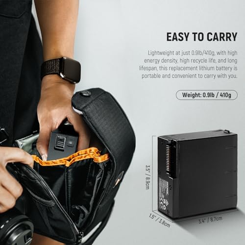 Image of NEEWER Q4 Battery Pack 21.6V /2800mAh Lithium Rechargeable Battery Replacement Only Q4 Studio Flash Strobe Light, NB-Q4