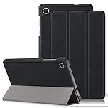 DINGGUAGUA Case for Lenovo Tab M8 4th Gen 8.0" 2023,Folio Trifold Stand Cover for Lenovo Tab M8 4th Gen Tablet TB300FU,Black