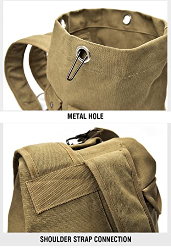 Mochila militar tática, mochila masculina de viagem de grande capacidade, 35L de capacidade (verde)